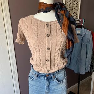 Short Sleeve Sweater. Sz Small. Vintage Feels 🕰